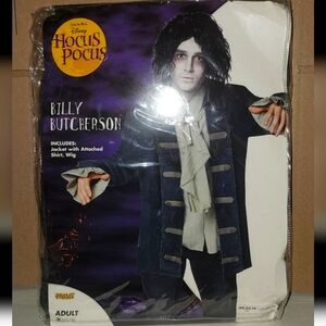 Adult Billy Butcherson Costume - Hocus Pocus Sz L/XL New FAST SHIP!